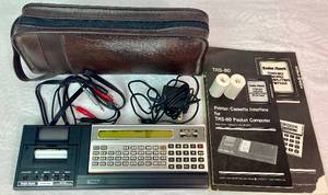 lot 154 image: Vintage TRS -80 Pocket Computer Radio Shack