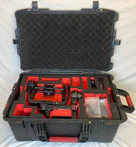 lot 2 image: DGI Ronin 3-Axis Handheld Gimbel Stabilizer with Case for the Filmmaking Professional