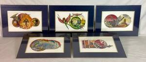lot 120 image: Ron Walotsky Sci-Fi Matted Art Prints