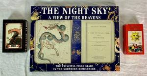 lot 136 image: Vintage 1970 Aquarian Tarot Cards Deck, Tarot IJJ Cards Deck(U.S. Games), Aleister Crowley Thoth Tarot Deck  and The Night Sky A View of the Heavens