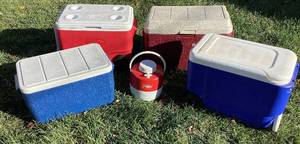 lot 203 image: Cooler Collection - 5 pcs