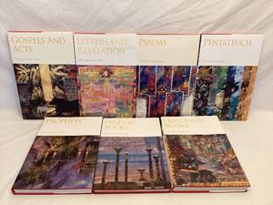 lot 217 image: Saint Johns Bible Seven Volumes