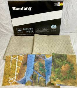lot 263 image: Table Top Play Mats, Premade Environments and Grid Paper