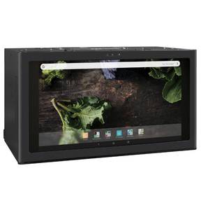lot 47 image: Brand New GE Profile Kitchen Hub Range Hood - Matte Black - uvh13013mds