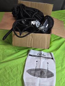 lot 75 image: Cabelas Single Canoe & Kayak Storage Hoist System with Installation Manual