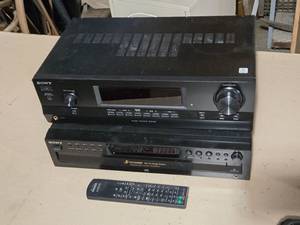 lot 99 image: Sony Audio System CD Player and FM Stereo Receiver with Remote