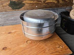 lot 122 image: Metal-Fab Vertical Termination High Wind Cap for Vent Systems