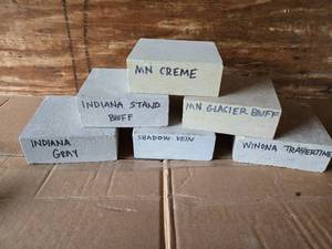 lot 147 image: Collection of 5 Sample Stones for Building and Design
