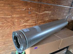 lot 154 image: Metal-Fab Direct Vent System Component - 48 Straight Length