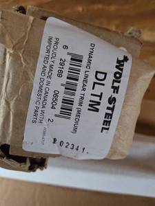 lot 164 image: Wolf Steel Dynamic Linear Trim (Medium) in White - New Condition