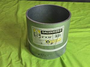 lot 196 image: 6 x 50 Galvanized Steel Flashing