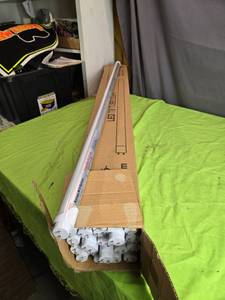 lot 201 image: Set of 21 Used LED Light Tubes 18W Without Ballast