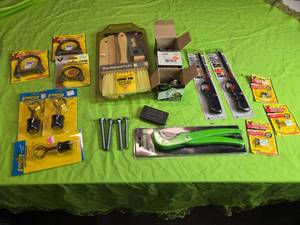 lot 204 image: Assorted DIY Home Improvement Tools and Supplies Lot
