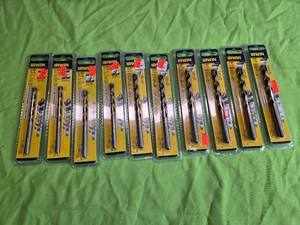 lot 205 image: Set of 10 Irwin Twist Drill Bits in Original Packaging