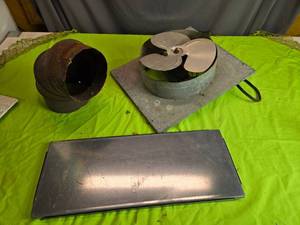 lot 217 image: Commercial Ductwork Components Duct End Cap, Fan Assembly