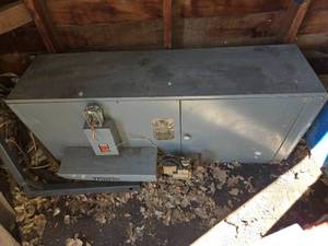 lot 241 image: Trane Gas Forced Air Furnace Model RFH-81GB - Used