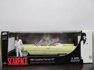 lot 14 image: New in Box SCARFACE Figure & Diecast Convertible 