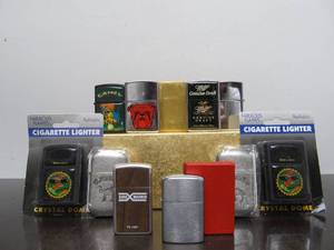 lot 20 image: Large Group of Assorted Lighters - Advertising etc