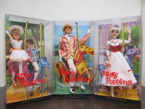 lot 86 image: Brand New BARBIE Complete Mary Poppins Set 