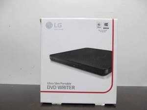 lot 100 image: Brand New LG Ultra Slim DVD Writer 