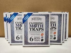 lot 143 image: 9 Boxes of Brand New Dr. Killigans Clothing Moth Traps