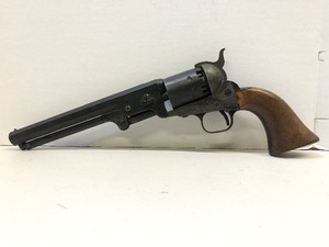 lot 295 image: Awesome Old Vintage Full-Size Movie Prop Replica 1851 Navy Colt Revolver - Fires Blanks