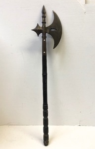 lot 303 image: Antique Medieval Style Battle Axe