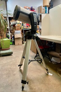 lot 2 image: Excellent Celestron NexStar 8 Telescope wTripod & Many Attachments