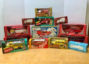 lot 361 image: LARGE Lot of Mint in Box COCA COLA Diecast Vehicles
