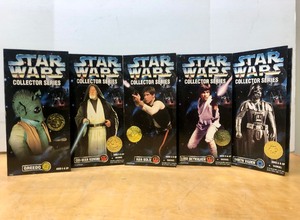 lot 356 image: Lot of 5 New in Box Large Size 12 STAR WARS Collectors Series Action Figures