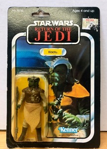 lot 358 image: New on Card Original Vintage Kenner STAR WARS Action Figure - Klaatu
