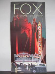 lot 367 image: Limited Edition John Mattos Art Deco Style FOX Theater Poster Signed Numbered 34