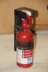 lot 698 image: Dry Chemical Fire Extinguisher  Mini FESA5