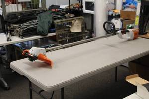 lot 666 image: Stihl Cordless Weed Trimmer FSA85
