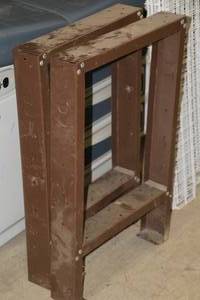 lot 741 image: Metal TableBench Legs