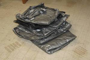lot 737 image: Lot of (6) Assorted Tarps