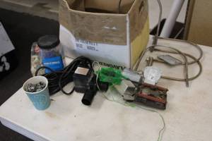 lot 745 image: Lot of (1 Box) Assorted Electrical Parts - Fans, Pumps, Motors