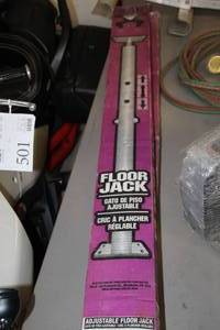 lot 672 image: Akron 18000-9100-lbs Adjustable Floor Jack C-84 (In Box)
