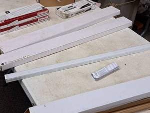 lot 637 image: Lot of (3) Line Voltage Linear Dimmable LED Strip Lights