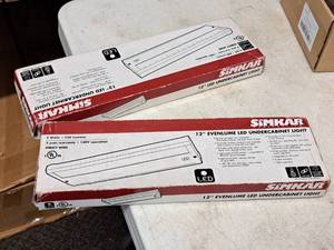 lot 638 image: Lot of (2) Simkar 12 LED Undercabinet Light