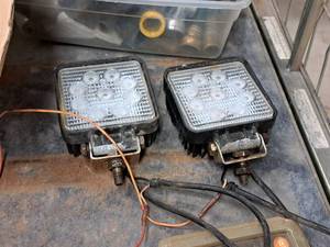lot 764 image: Lot of (2) LED Light Fixtures