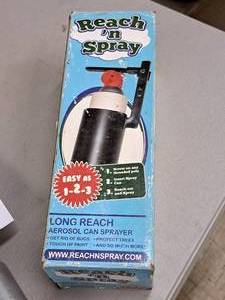 lot 586 image: Reach n Spray Long Reach Aerosol Can Sprayer