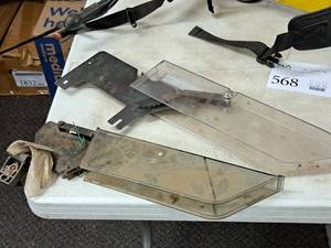 lot 572 image: Lot of (2) 8.9 Table Saw Blade Guards