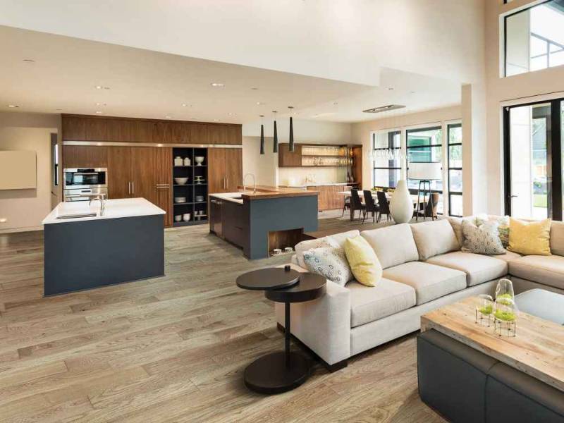 406 SF High End Chesapeake White Oak Solid Hardwood Flooring 5x RL x 34- Alpaca -WY