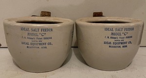 lot 285 image: Two Vintage IDEAL Salt Feeder Model C (LOT 2 of 4)