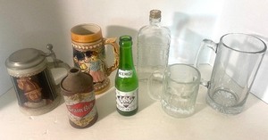 lot 112 image: Beer Steins and Mugs