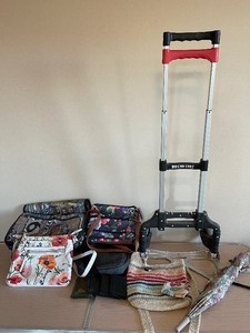lot 233 image: Magna Cart, Rolling Bag and Purse Lot