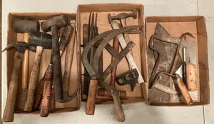 lot 27 image: Hand Tool LOT - Files, Hammers, Hand Shears and More