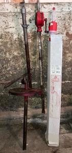 lot 83 image: Three Barrel Pumps and One Siphon Pump