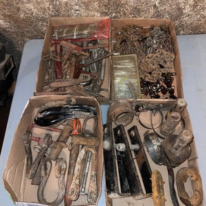 lot 24 image: Farm LOT - Fence Tools, Steel Brackets